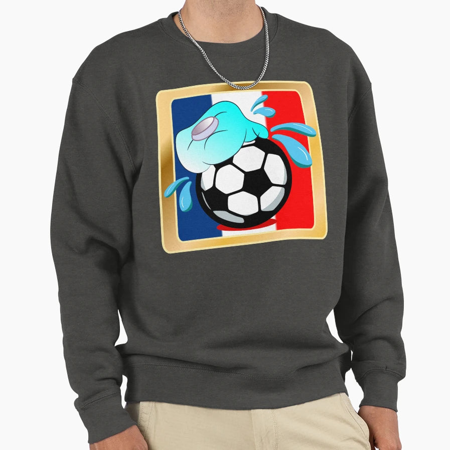 Summer France Football Sweatshirt - Novelty Apparel Unisex - T-Shirt, Sweatshirt, Hoodie