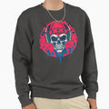 Hardcore Skull Sweatshirt - Fun Novelty Design for Adults - T-Shirt, Sweatshirt, Hoodie