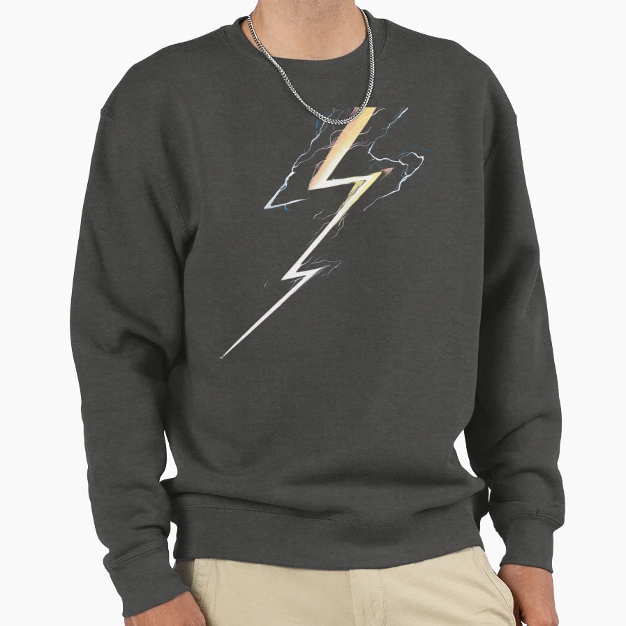 Lightning Bolt Sweatshirt - Casual Everyday Wear Unisex - T-Shirt, Sweatshirt, Hoodie