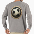 Football Is Life Soccer Ball Emblem Sweatshirt - Trendy Graphic for Adults - T-Shirt, Sweatshirt, Hoodie
