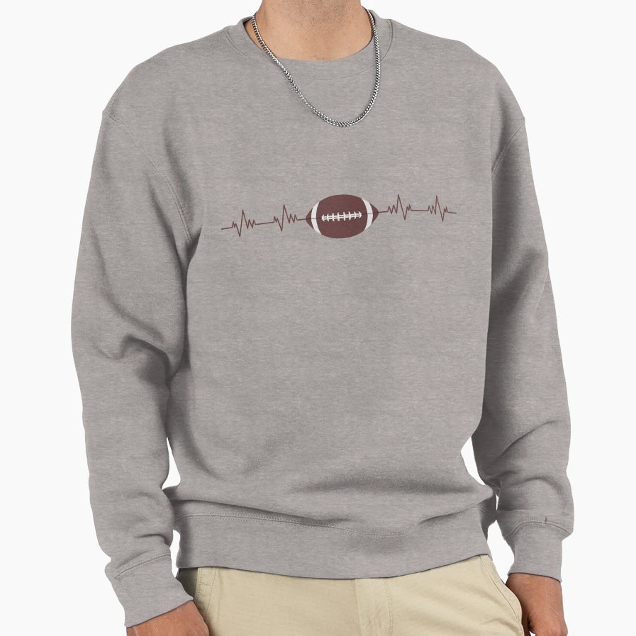 American Football Lifeline Unique Sweatshirt - Graphic Print for Adults - T-Shirt, Sweatshirt, Hoodie