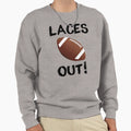 Laces Out Sweatshirt - Minimalist Print for Adults - T-Shirt, Sweatshirt, Hoodie