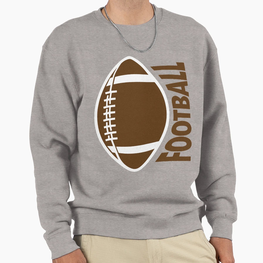 American Football Jersey Sweatshirt - Novelty Apparel for Adults - T-Shirt, Sweatshirt, Hoodie