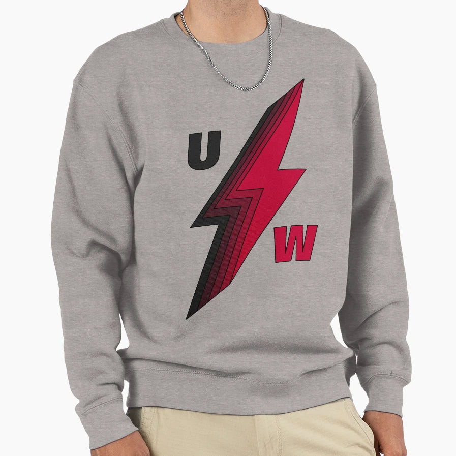 Wisco Bolt Sweatshirt - Custom Art Print Men Women - T-Shirt, Sweatshirt, Hoodie