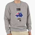 Fan Australia Soccer Number One Sweatshirt - Novelty Apparel Unisex - T-Shirt, Sweatshirt, Hoodie
