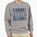 Sunday Funday Football Sweatshirt - Minimalist Print Men Women - T-Shirt, Sweatshirt, Hoodie
