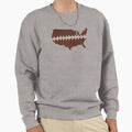 Football Across America Sweatshirt - Custom Art Print Men Women - T-Shirt, Sweatshirt, Hoodie