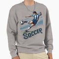 Soccer Player Kicking Ball Sweatshirt - Custom Art Print Unisex - T-Shirt, Sweatshirt, Hoodie