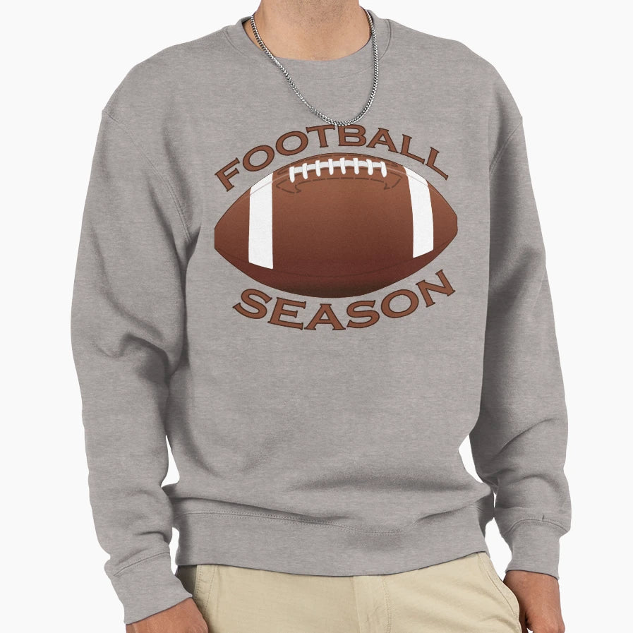 Football Season Sweatshirt - Graphic Print for Adults - T-Shirt, Sweatshirt, Hoodie