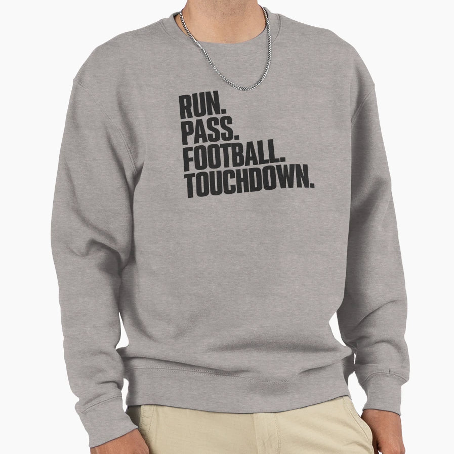 Football Season Sweatshirt - Novelty Apparel Unisex - T-Shirt, Sweatshirt, Hoodie