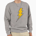Lightning Bolt Yellow Sweatshirt - Novelty Apparel Men Women - T-Shirt, Sweatshirt, Hoodie