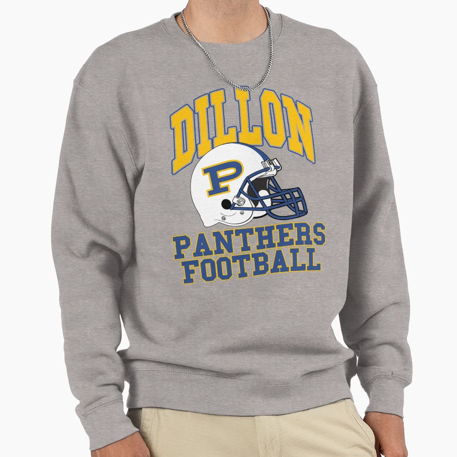 Dillon Panthers Football Sweatshirt - Minimalist Print Men Women - T-Shirt, Sweatshirt, Hoodie