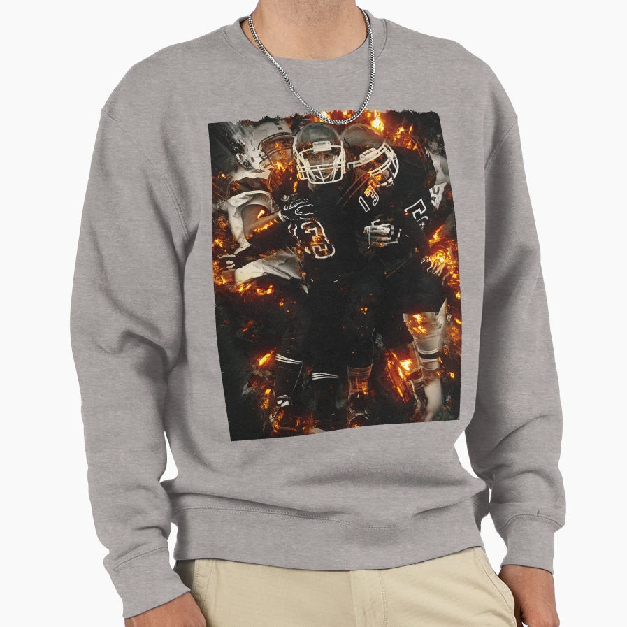 Football Sports Fantasy Game Sweatshirt - Novelty Apparel for Adults - T-Shirt, Sweatshirt, Hoodie