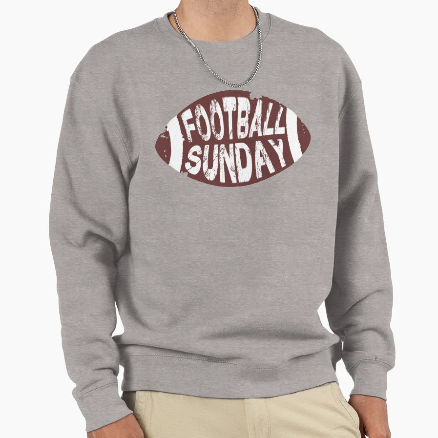 Football Sunday Sweatshirt - Unique Graphic Men Women - T-Shirt, Sweatshirt, Hoodie