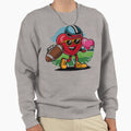Valentines Day Heart Quarterback Sweatshirt - Graphic Print Unisex - T-Shirt, Sweatshirt, Hoodie