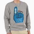 Go Lions Sweatshirt - Minimalist Print Men Women - T-Shirt, Sweatshirt, Hoodie