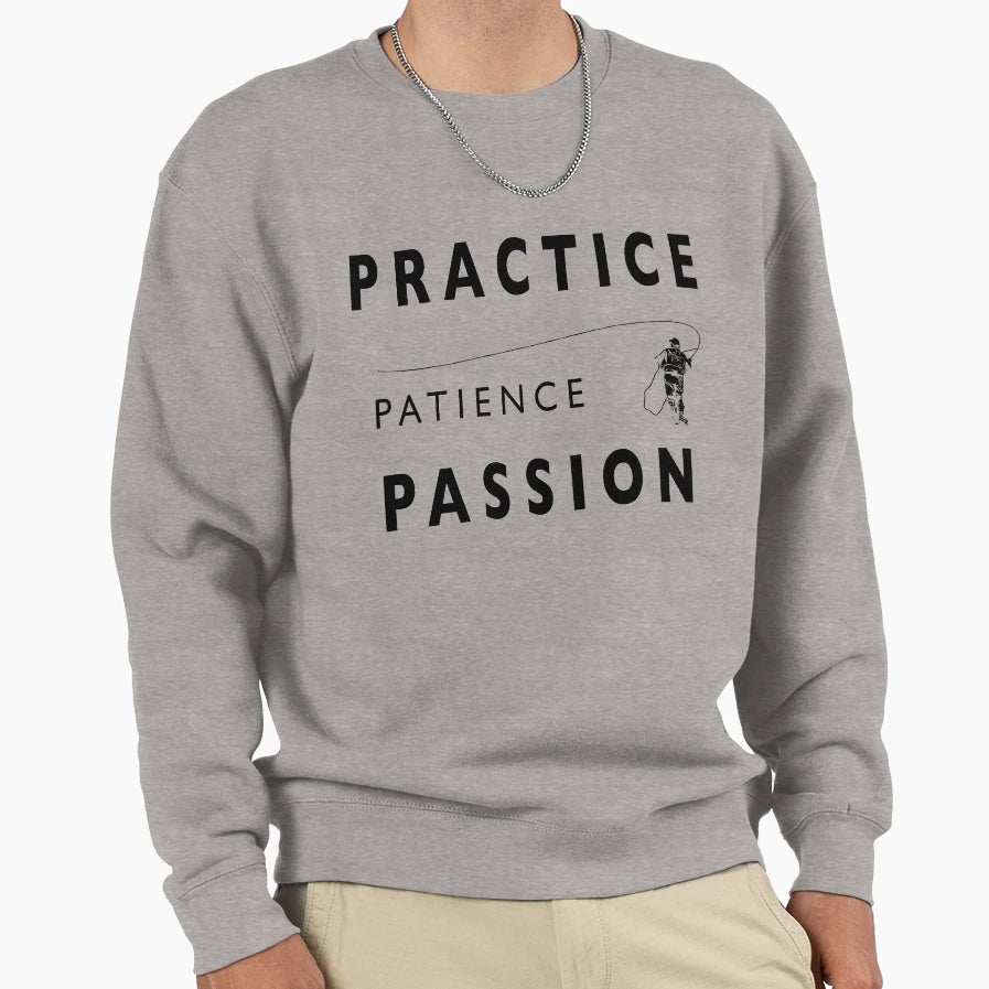 Fly Fishing Passion Sweatshirt - Streetwear Style Men Women - T-Shirt, Sweatshirt, Hoodie