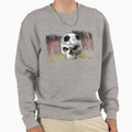 Football Skull Sweatshirt - Aesthetic Graphic Men Women - T-Shirt, Sweatshirt, Hoodie