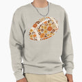 Floral Football Sweatshirt - Trendy Graphic Men Women - T-Shirt, Sweatshirt, Hoodie