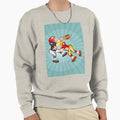 Football Player Receives Heavy Blow Sweatshirt - Streetwear Style Unisex - T-Shirt, Sweatshirt, Hoodie