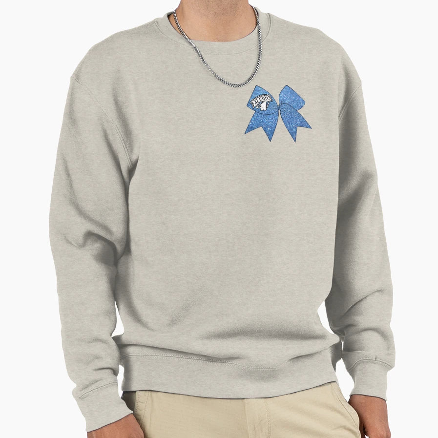 Air Force Falcons Bow Sweatshirt - Graphic Print Unisex - T-Shirt, Sweatshirt, Hoodie