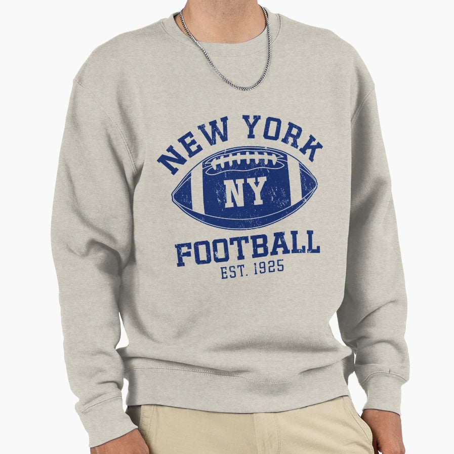 New York Football Team Ny Giants Sweatshirt - Graphic Print Men Women - T-Shirt, Sweatshirt, Hoodie