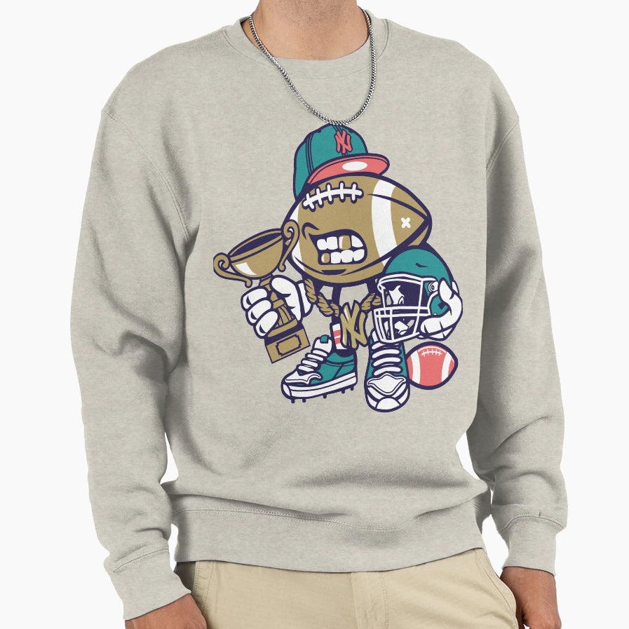 Football Champion Sweatshirt - Unique Graphic Men Women - T-Shirt, Sweatshirt, Hoodie