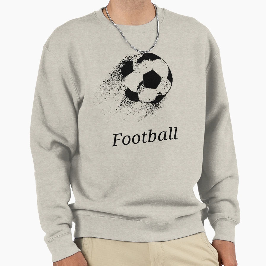 Football Lovers Sweatshirt - Casual Everyday Wear Men Women - T-Shirt, Sweatshirt, Hoodie