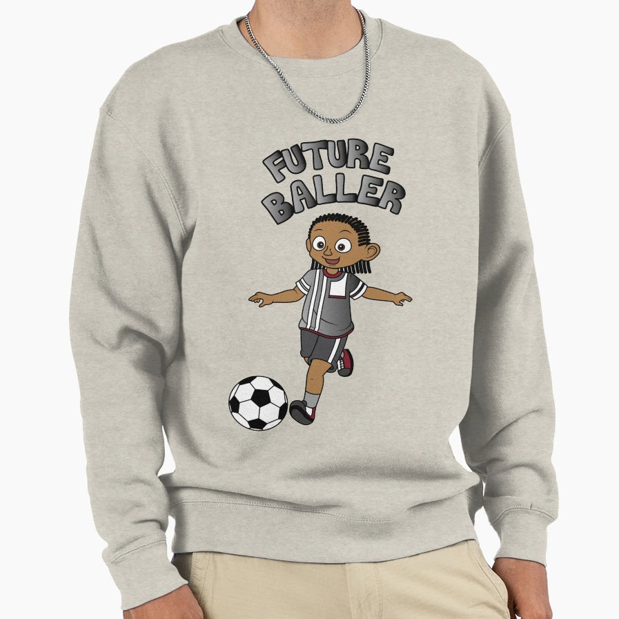 Future Baller Cainrows Sweatshirt - Custom Art Print Unisex - T-Shirt, Sweatshirt, Hoodie