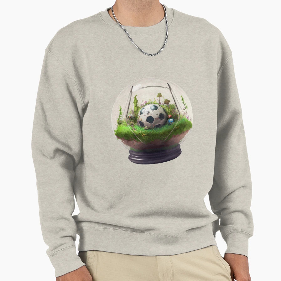Wild Soccer Ball Sweatshirt - Custom Art Print for Adults - T-Shirt, Sweatshirt, Hoodie
