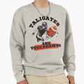 Tailgates And Touchdowns Football Sweatshirt - Aesthetic Graphic Unisex - T-Shirt, Sweatshirt, Hoodie