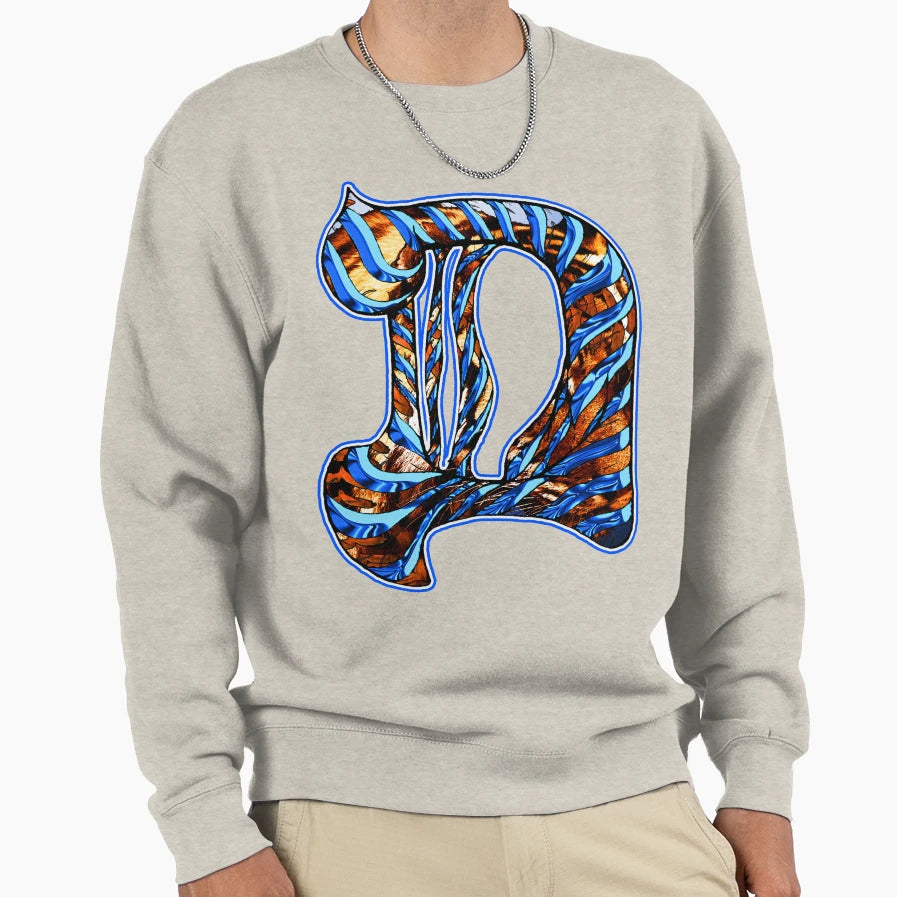 D Detroit Sweatshirt - Casual Everyday Wear Men Women - T-Shirt, Sweatshirt, Hoodie