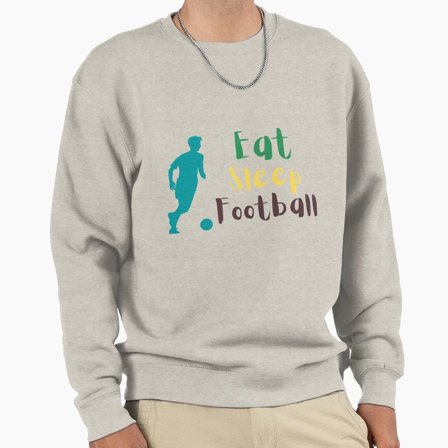 Football Is Way Life3 Sweatshirt - Custom Art Print Unisex - T-Shirt, Sweatshirt, Hoodie
