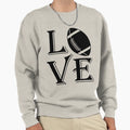 Football Lover American Football Sweatshirt - Minimalist Print Men Women - T-Shirt, Sweatshirt, Hoodie
