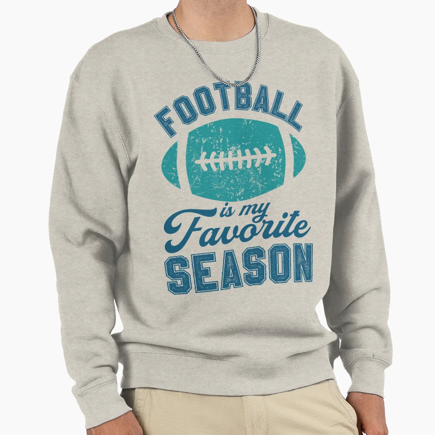 Football Favorite Dolphins Season Sweatshirt - Unique Graphic Men Women - T-Shirt, Sweatshirt, Hoodie