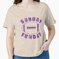 Sunday Funday Football T-Shirt - Streetwear Style Unisex - T-Shirt, Sweatshirt, Hoodie