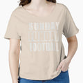 Sunday Funday Football T-Shirt - Streetwear Style Unisex - T-Shirt, Sweatshirt, Hoodie