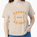 Sunday Funday Football T-Shirt - Minimalist Print for Adults - T-Shirt, Sweatshirt, Hoodie
