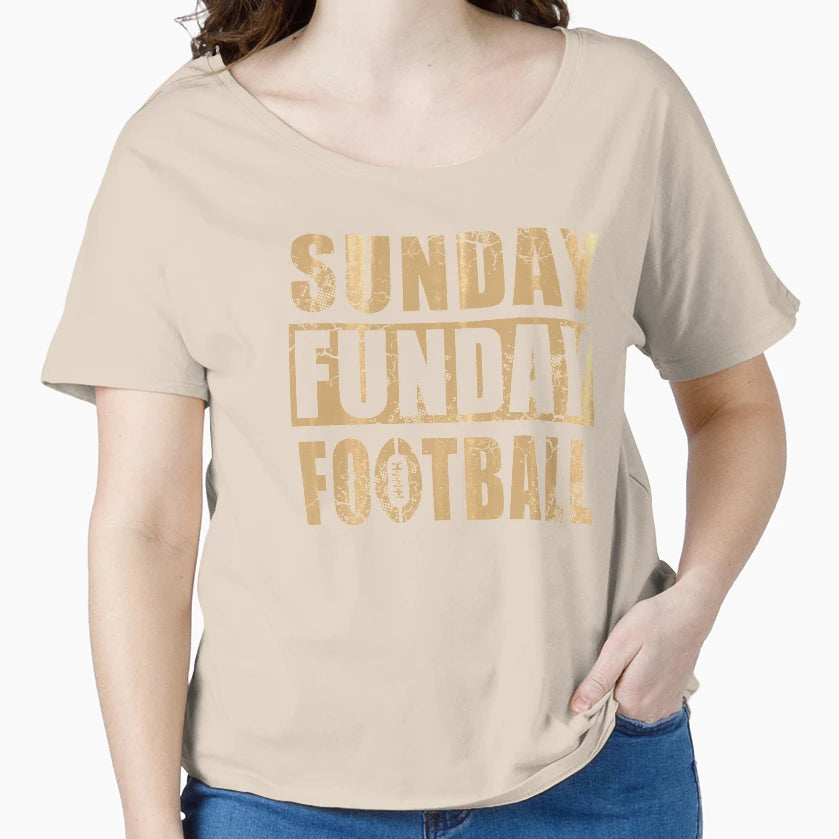 Sunday Funday Football T-Shirt - Novelty Apparel Men Women - T-Shirt, Sweatshirt, Hoodie