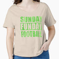 Sunday Funday Football T-Shirt - Graphic Print for Adults - T-Shirt, Sweatshirt, Hoodie