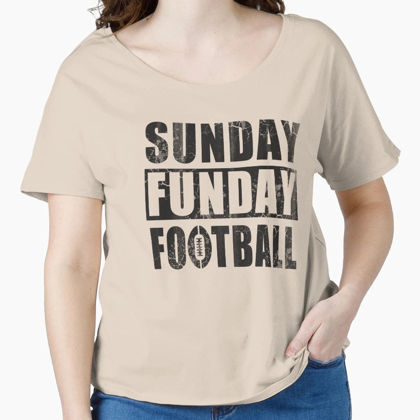 Sunday Funday Football T-Shirt - Streetwear Style for Adults - T-Shirt, Sweatshirt, Hoodie