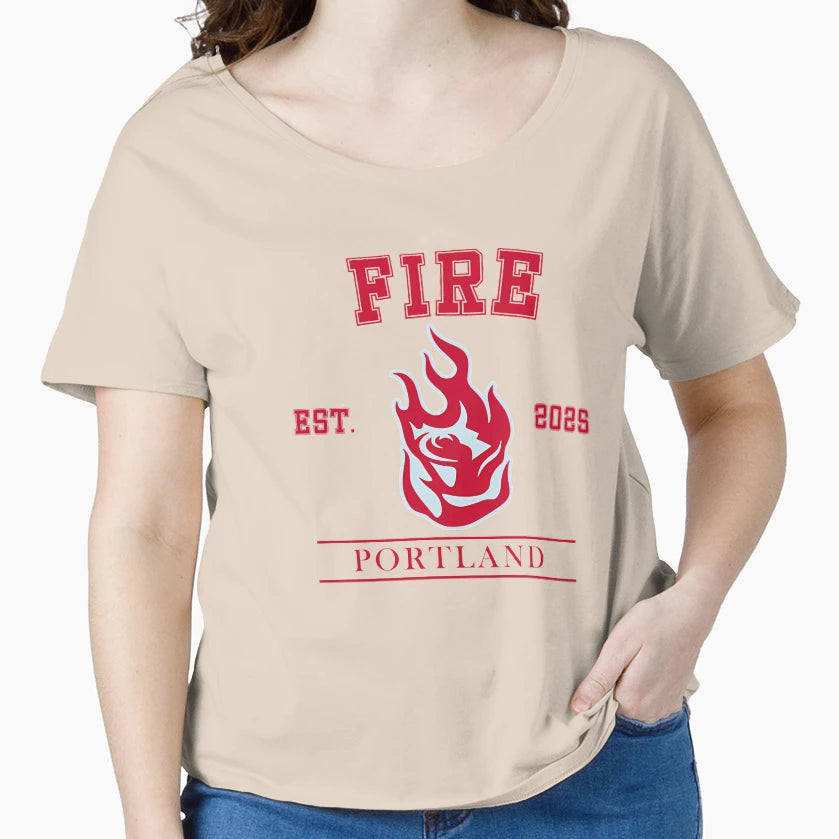 Portland Fire Wnba T-Shirt - Custom Art Print Unisex - T-Shirt, Sweatshirt, Hoodie