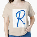 Letter R Alphabet T-Shirt - Graphic Print Men Women - T-Shirt, Sweatshirt, Hoodie
