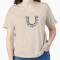 Horse Lovers Horseshoe T-Shirt - Trendy Graphic for Adults - T-Shirt, Sweatshirt, Hoodie
