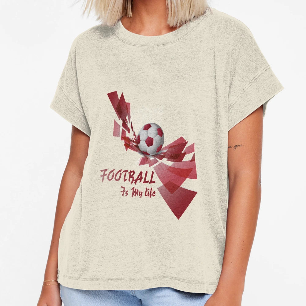 Football Is My Life T-Shirt - Streetwear Style Unisex - T-Shirt, Sweatshirt, Hoodie