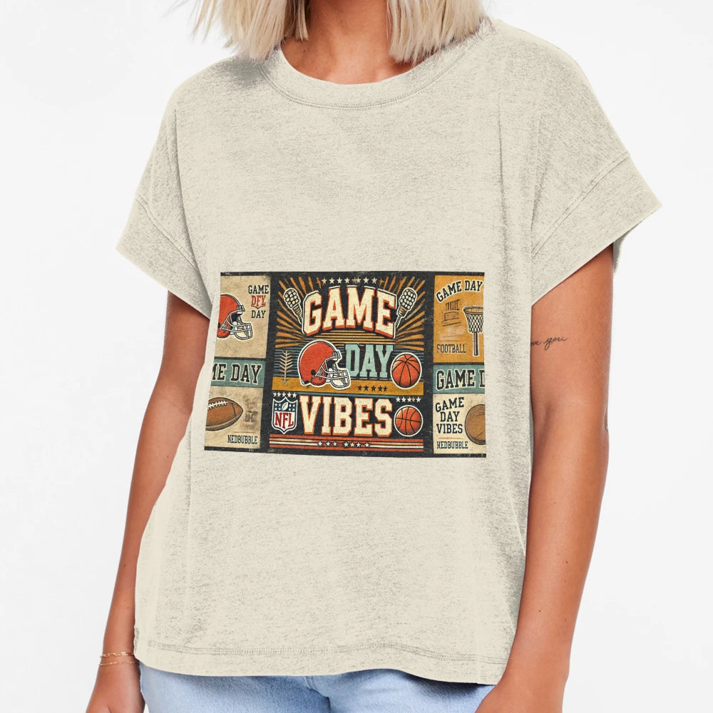 Game Day Vibes T-Shirt - Novelty Apparel for Adults - T-Shirt, Sweatshirt, Hoodie