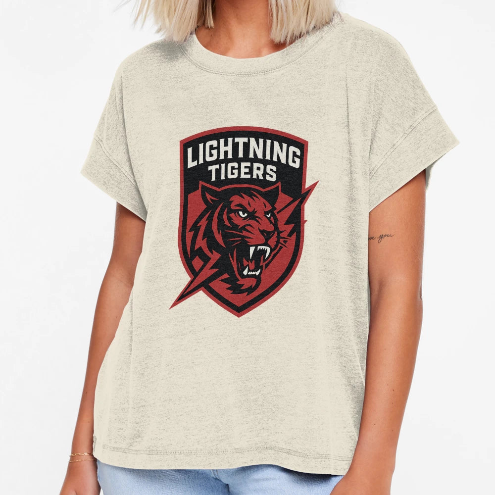 Lightning Tigers T-Shirt - Trendy Graphic for Adults - T-Shirt, Sweatshirt, Hoodie
