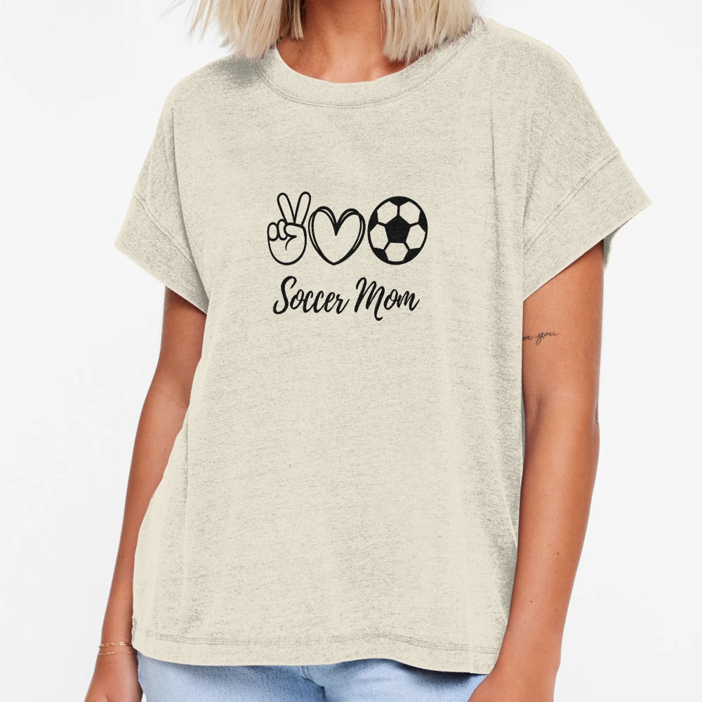 Soccer Mom Soccer Player Soccer Family T-Shirt - Trendy Graphic Men Women - T-Shirt, Sweatshirt, Hoodie