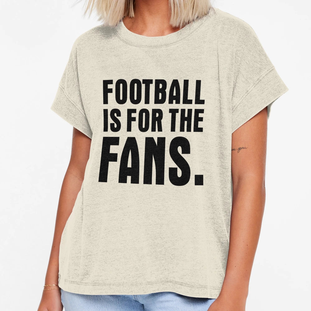 Football Is Fans Vs Super League T-Shirt - Casual Everyday Wear for Adults - T-Shirt, Sweatshirt, Hoodie