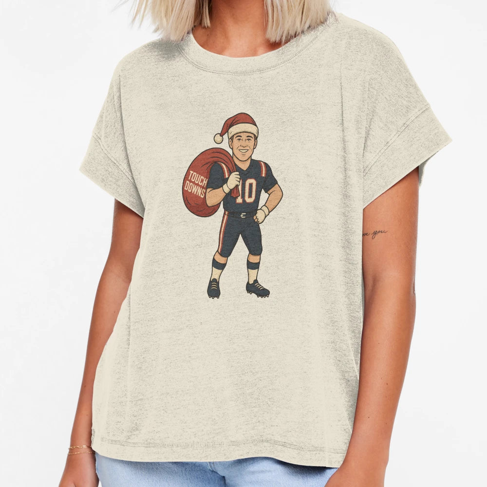 Drake Maye Santa T-Shirt - Graphic Print for Adults - T-Shirt, Sweatshirt, Hoodie
